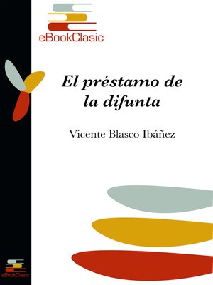 cover image of El préstamo de la difunta (Anotado)